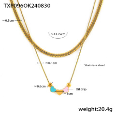 Txp096-Gold Necklace
