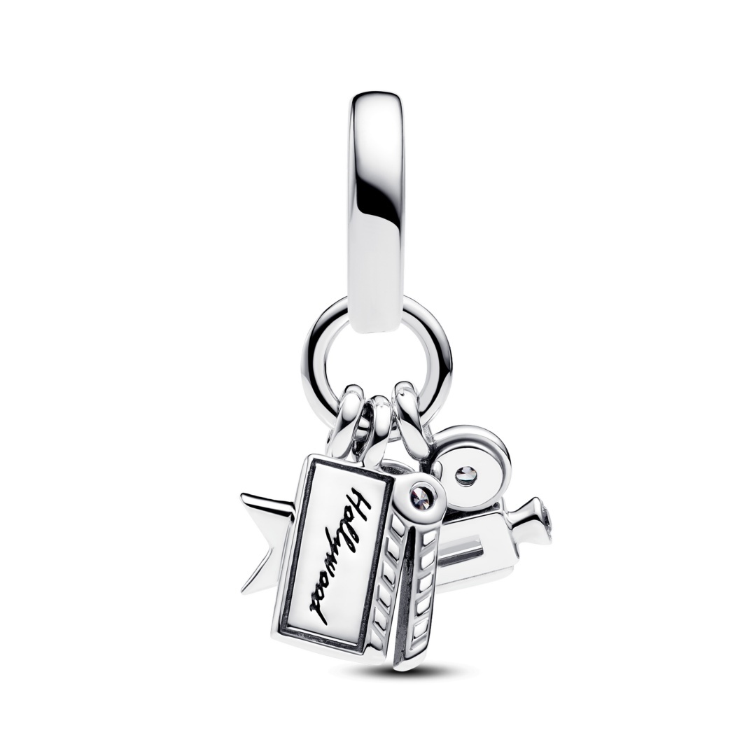 Sweet Silver Plated Pendant Open Hand Bracelet Couple Fashion Accessories Suitable For Birthday Party Date Holiday New Model