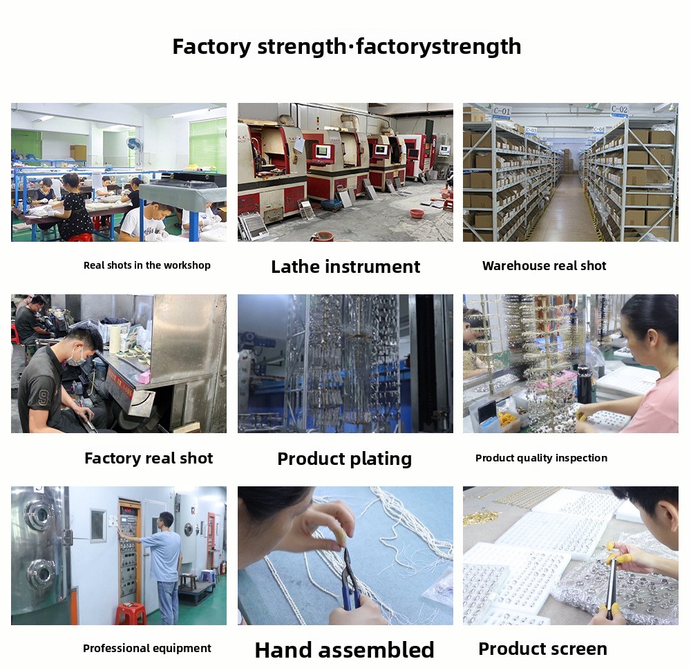 Stainless Steel Bracelet Vacuum Plated 18K Gold Minimalist Three Rings Mixed Color Women Jewelry Accessories