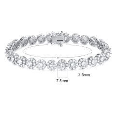 White Gold Bracelet 3.5mm