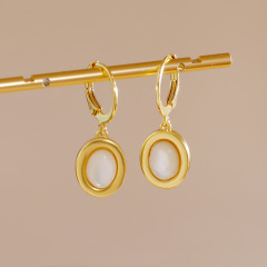 16K Gold + Nostalgic Gold [Earrings]
