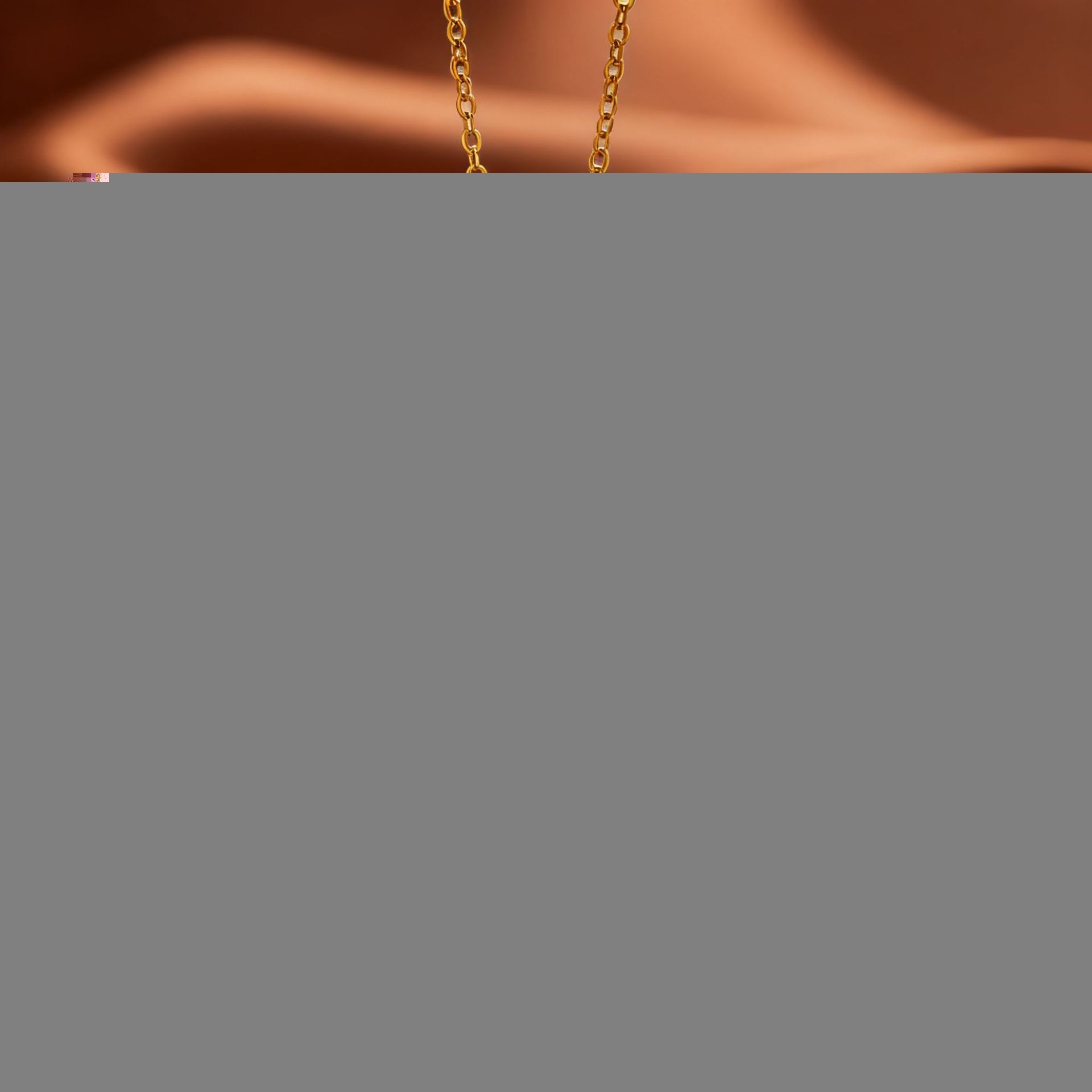 Rose Gold Plated Titanium Steel Cross Necklace For Women With Micro Pave Zircon Copper Pendant Bohemian Style