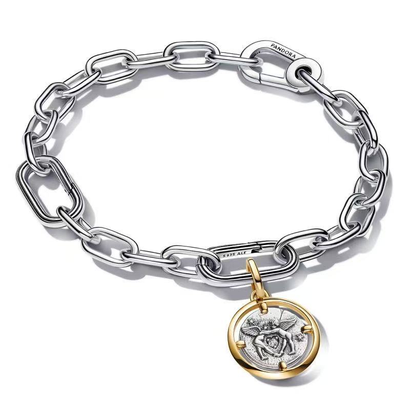 Gold And Silver Bracelet ME Series Adjustable High-Value Zircon Inlaid Retro Sexy Style Classic Gift Couple Fashion  Sweet New Style