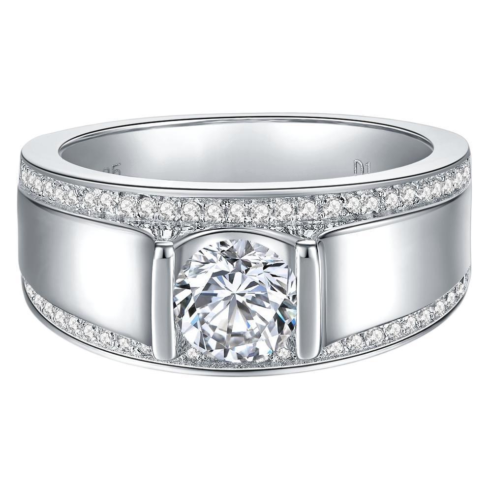 Moissanite Rings Geometric