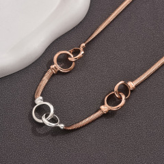 Rose Gold Two-Piece Set