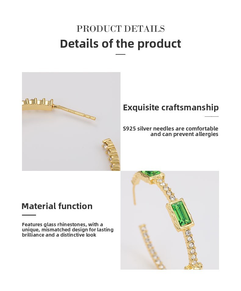Kenge Geometric Ring For Women Gold Plated Copper Embedded Zircon Bohemian Style Summer Versatile Luxury Finger Ring