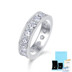 Moissanite 4mm/30 Points (Including Gift Box Certificate)