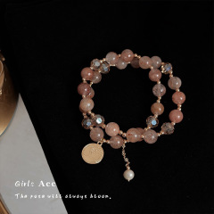 Red Hair Crystal Bracelet