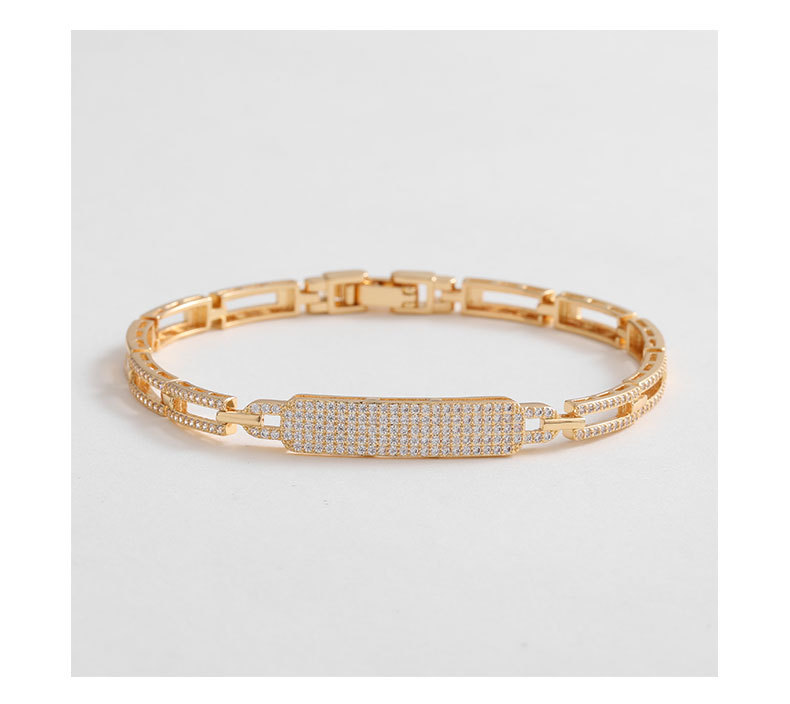 Kenge Copper Embedded Zirconia Beautiful Bracelet Women Fashionable Original Design Business Occasion Butterfly Knot Hand Jewelry