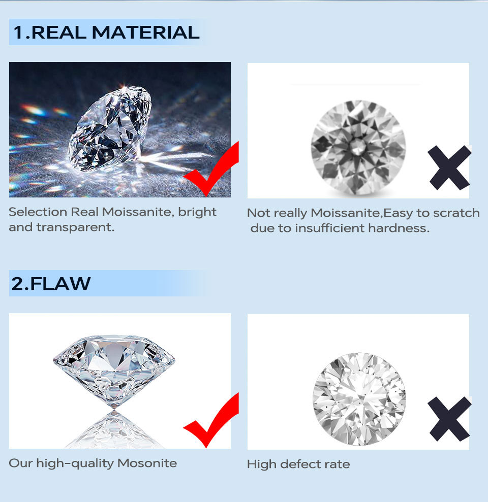 925 Sterling Silver Jewelry Radiant Moissanite Eternity Ring 925 Sterling Silver Moissanite Wedding Rings For Women Men