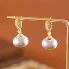 18K Gold 14#Light Pink Beads [925 Silver Needle Plated Needle]