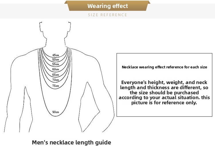 Polished Titanium Steel Bracelet Cuban Chain Necklace Men's High Quality Vacuum Electroplating Jewelry Accessories