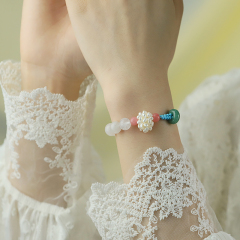Natural Pearl Turquoise Natural Stone Bracelet