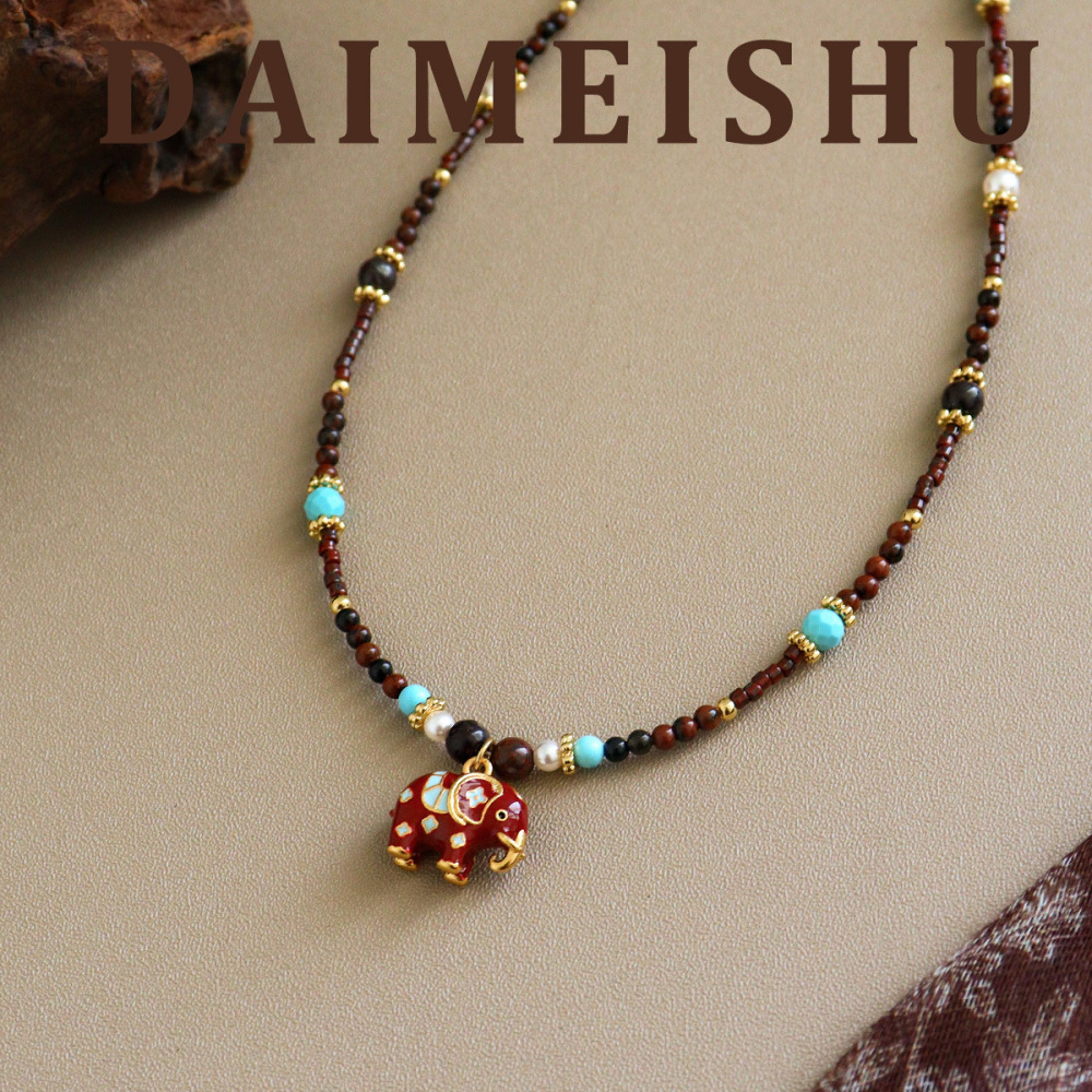 Elegant Red Drip Oil Natural Stone Pearl Earrings Luxury Feelings Women Design Unique Fashion Jewelry Accessories