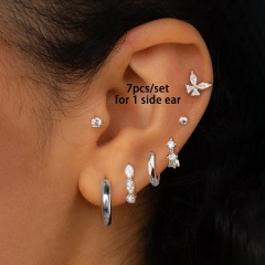 JQH0140-5-150-166-4-195-351-3-461-4-W336-4- Silver -7PCS