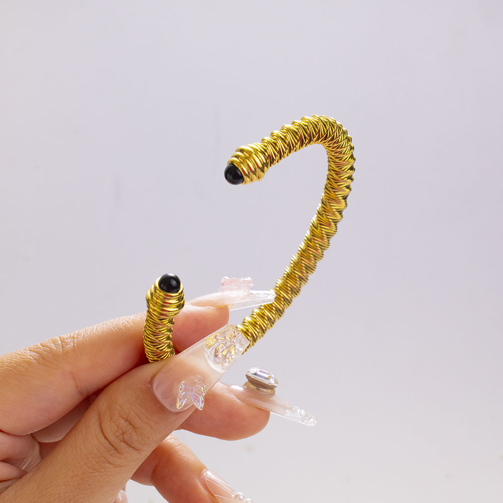 Stainless Steel C-shaped Open Bracelet High-quality Jewelry Accessories Versatile Neutral Design