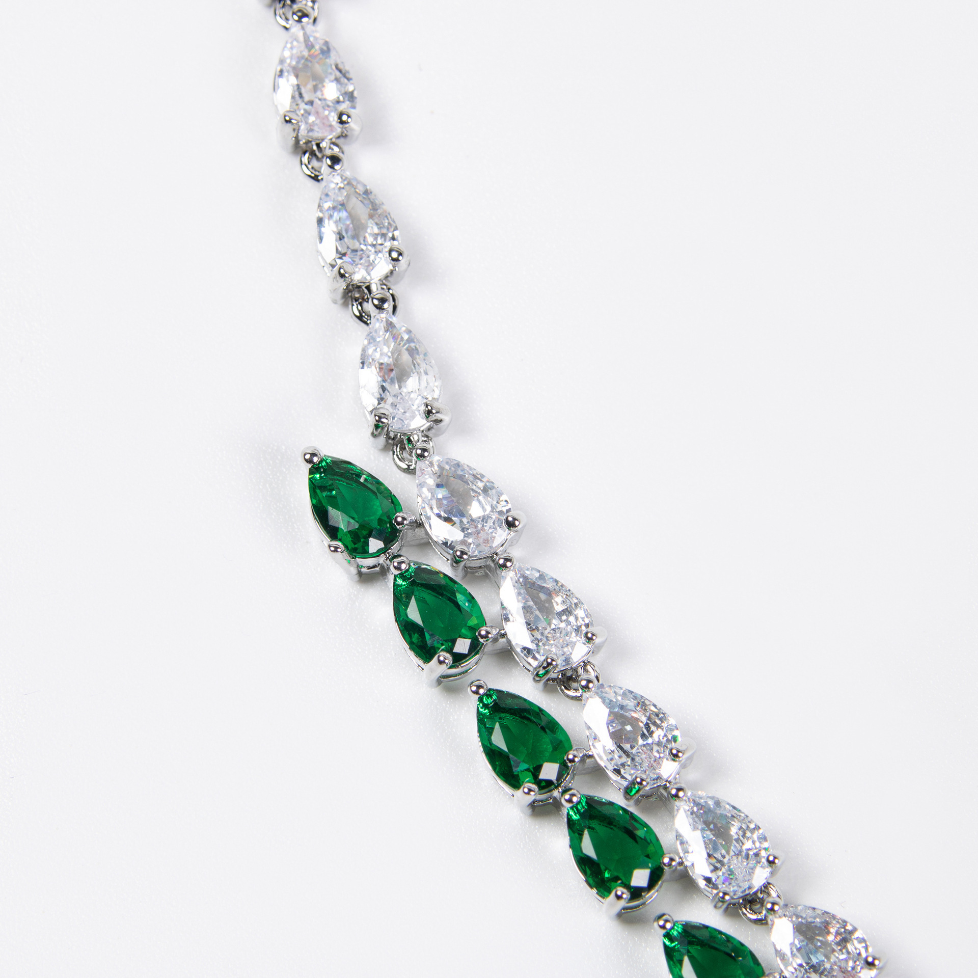 New New Style Bridal Set Accessories Earrings Water Drop Zircon Wedding Dress Jewelry Necklace For Women With Unique Design Sense