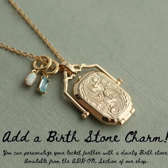 Retro Personalized Wave Couple Photo Necklace Wave Open And Close Accessories Copper Plated Real Gold Electroplated Gift For Women