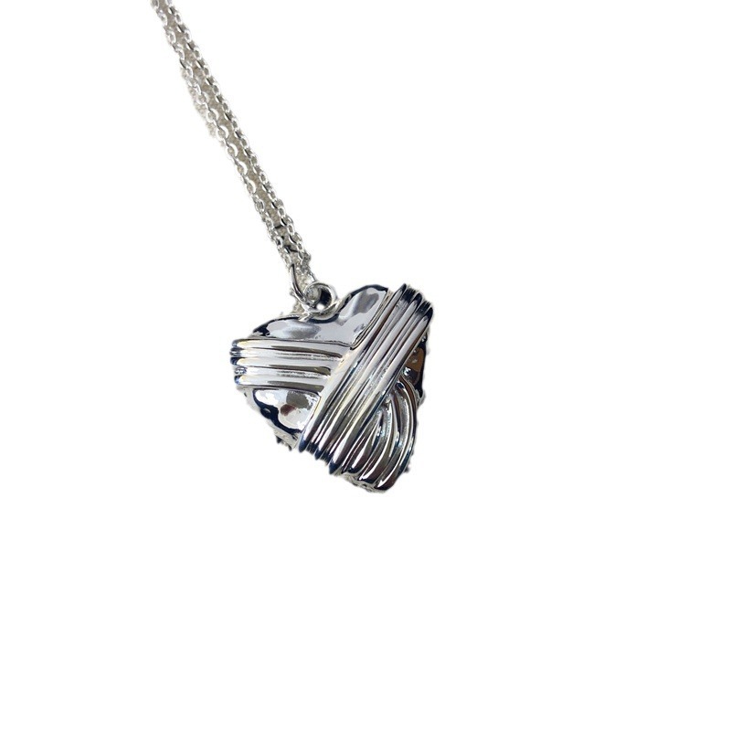 Basic Classic Style Korean Style Heart Shape Copper Plating Pendant Necklace