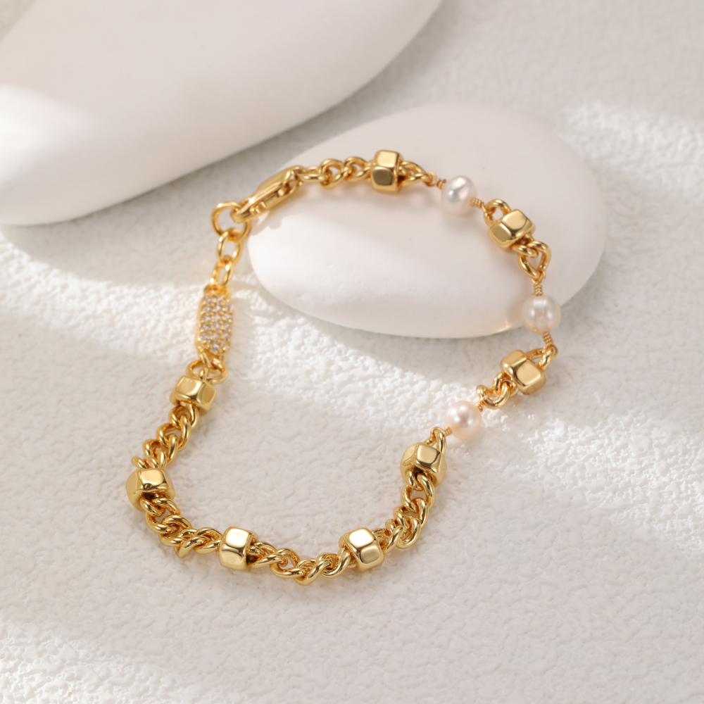 Natural Semi-precious Stone Crystal Necklace Set Fashion Geometric Pattern Pendant Jewelry Retro Style CSJA Jewelry Accessories