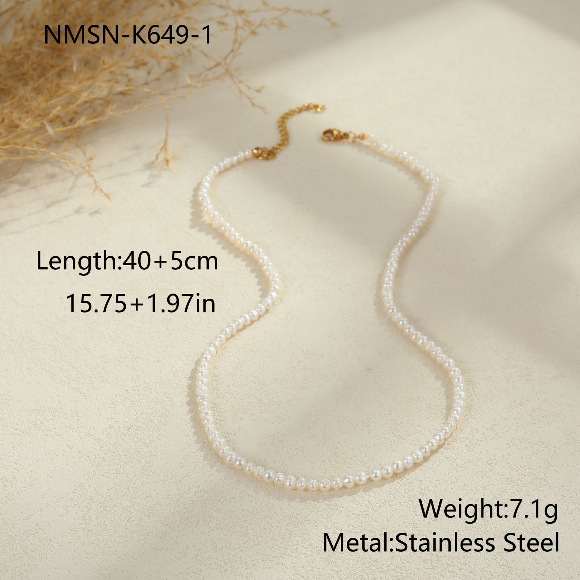 Fashionable Versatile Heart Shaped Necklace With Small Beads Luxury Feelings Jewelry Accessories For Women Geometric Pattern Stainless Steel