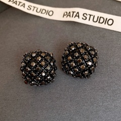 Silver Needle-Gun Black (Real Gold Plating)