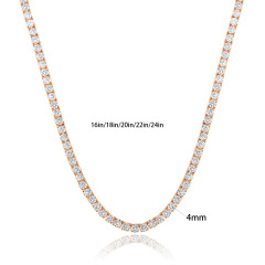 Rose Gold (4mm)