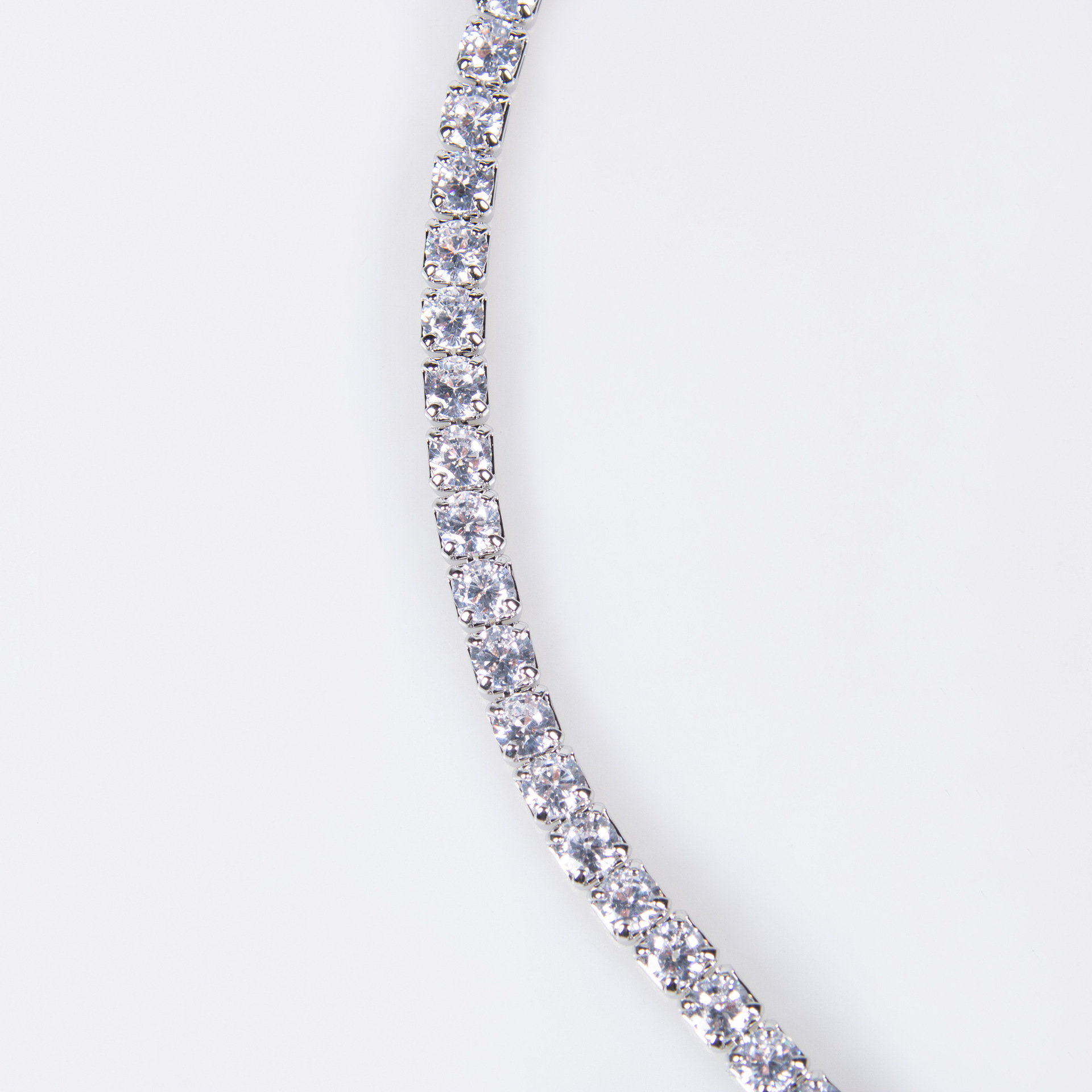 Elegant Waterdrop Zircon Necklace Set For Women Long Length Versatile Luxury Fashion Collarbone Chain Jewelry Combo