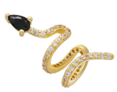 Gold-Black Zirconium