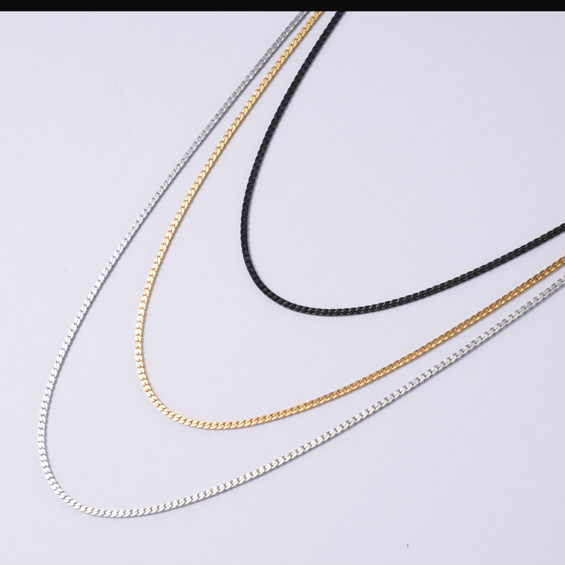 Geometric Titanium Steel Necklace