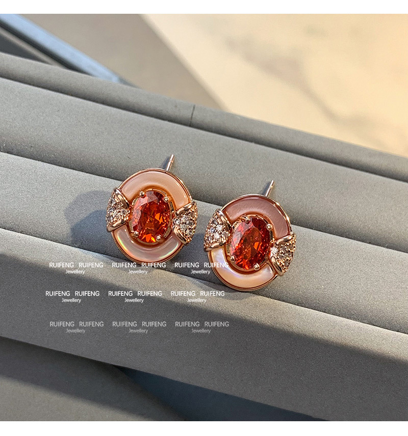 Pink Zircon Heart Pendant Necklace Women Summer Accessory Luxury Dainty Heart Clavicle Chain Fashion Jewelry Copper Plated