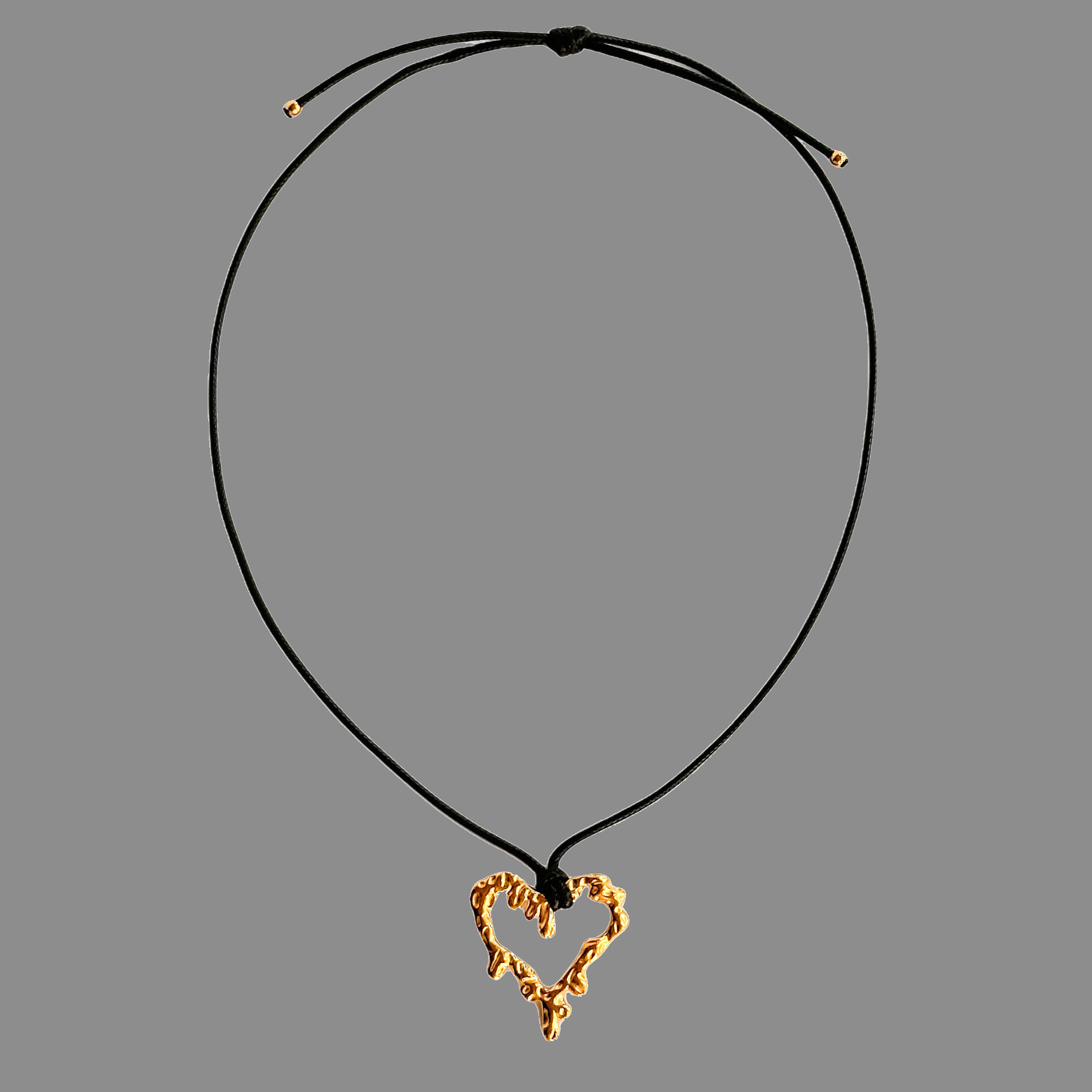 Wholesale Retro Classic Style Heart Shape Titanium Steel Earrings Necklace