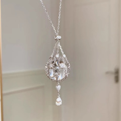 White Gold Necklace [Telescopic Adjustable]