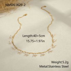 Pearl Tassel Necklace XL1037