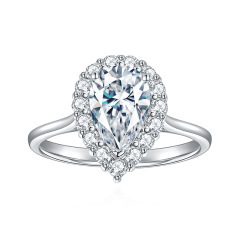 Moissanite Pear-Shaped 6*9 (Bare Goods)