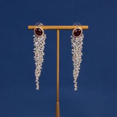 Red Plain Surface on Gold Base