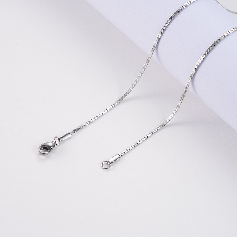 Geometric Titanium Steel Necklace