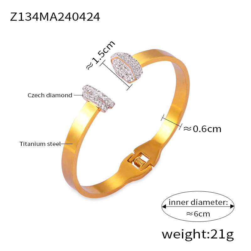 PVD Coated Real Gold Plated 18K Gold Life Tree 304 Stainless Steel Retro Classic Style British Style Waterproof Non Tarnish 304 Stainless Steel Bangle