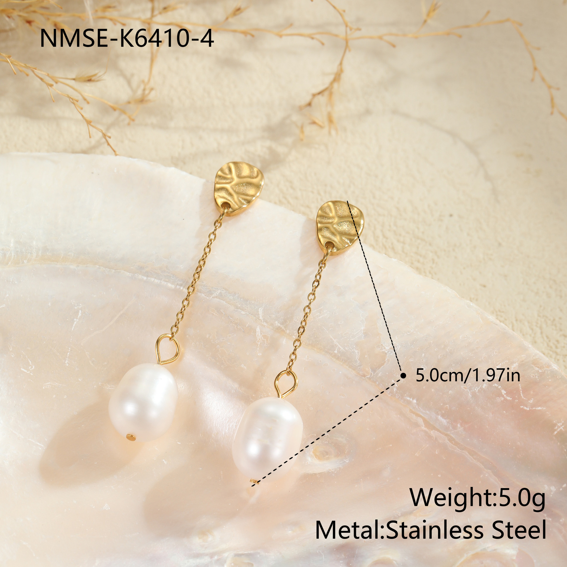 Fashionable Versatile Heart Shaped Necklace With Small Beads Luxury Feelings Jewelry Accessories For Women Geometric Pattern Stainless Steel