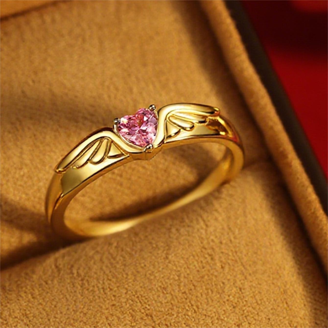 1 Pair Sweet Romantic Mysterious Cool Creative Couple Rings Suitable For Dating Engagement Wedding Occasions Jewelry