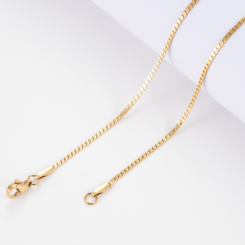 Geometric Titanium Steel Necklace