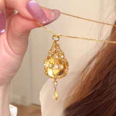 Gold Necklace [Telescopic Adjustable]