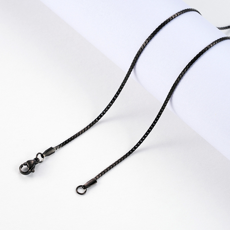 Geometric Titanium Steel Necklace