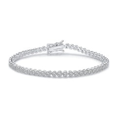 4.0mm Pebble Lace Bracelet