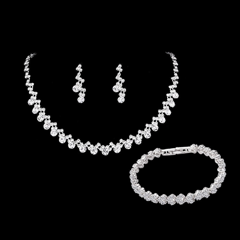 Elegant Southeast Asian Vintage Court Dress Jewelry Set Necklace Earrings Bracelet Women's Fashion Accessories For Evening Parties