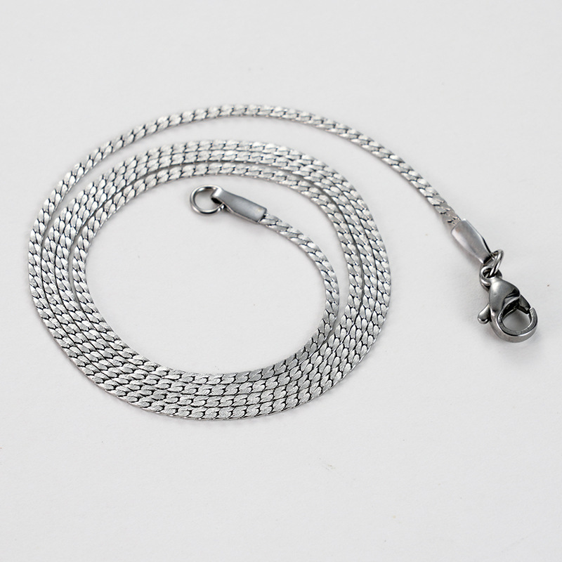 Geometric Titanium Steel Necklace