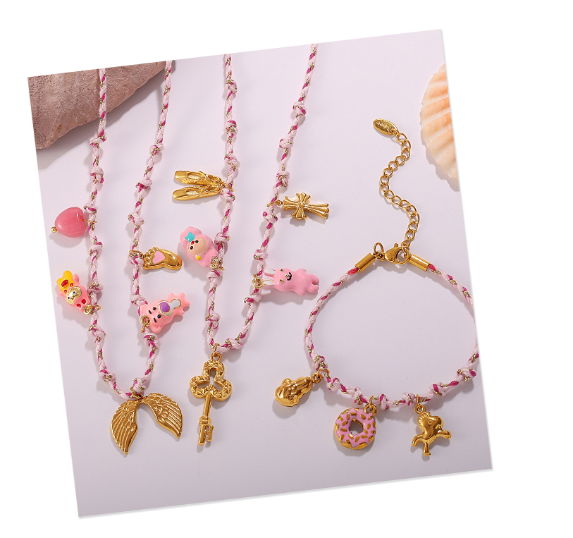 Stainless Steel Pearl Bracelet Luxury Non-fading Titanium Steel Jewelry Pendant Fashionable  Style Accessories