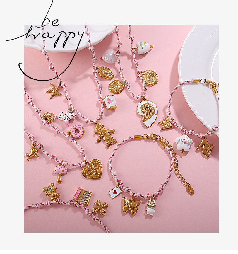 Stainless Steel Pearl Bracelet Luxury Non-fading Titanium Steel Jewelry Pendant Fashionable  Style Accessories