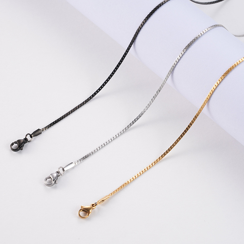Geometric Titanium Steel Necklace