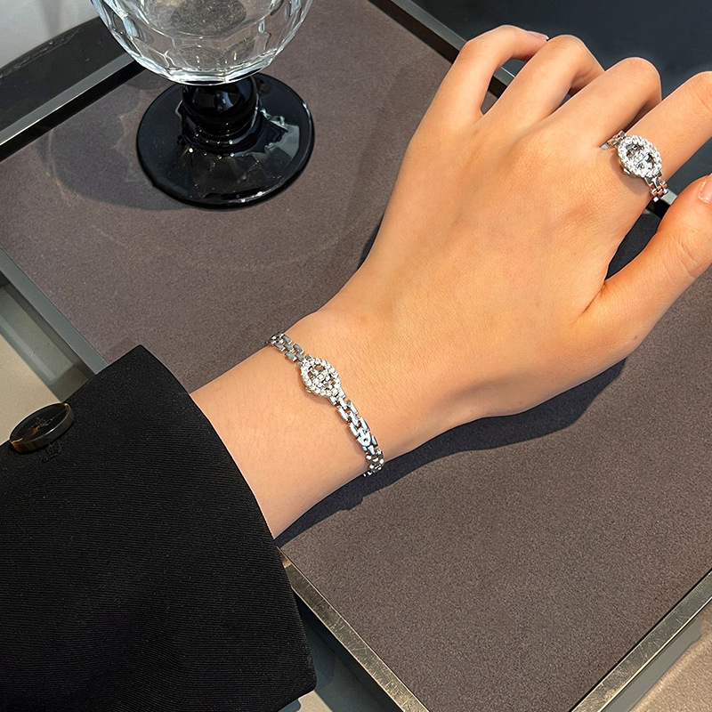 Geometric Brass Elegant Rings Bracelets